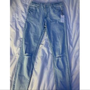 Forever 21 mid rise skinny jeans